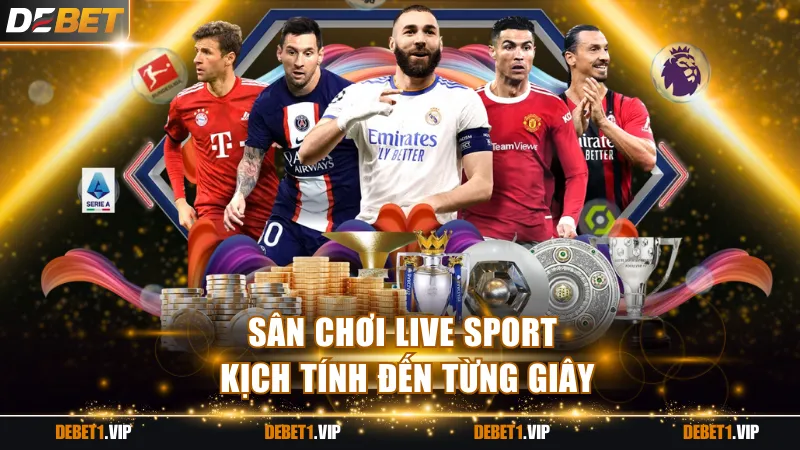 Sân chơi Live Sport kịch tính đến từng giây